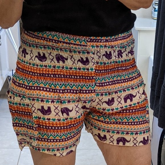 Lofbaz high-waisted elephant harem shorts - Picture 2 of 15